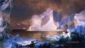 Die Eisberge Landschaft Hudson Fluss Frederic Edwin Church
